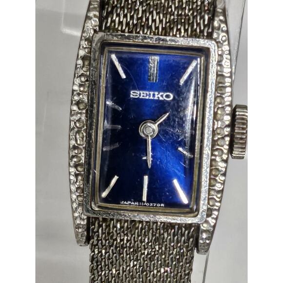 Beautiful 1978 Seiko 11-3189 Ladies Mechanical Windup Watch Nice Running - Picture 1 of 16